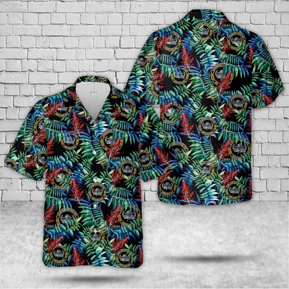Us Navy Hawaiian Shirt, US Navy Experimental Diving Unit Hawaiian Shirt, Military Aloha Shirt