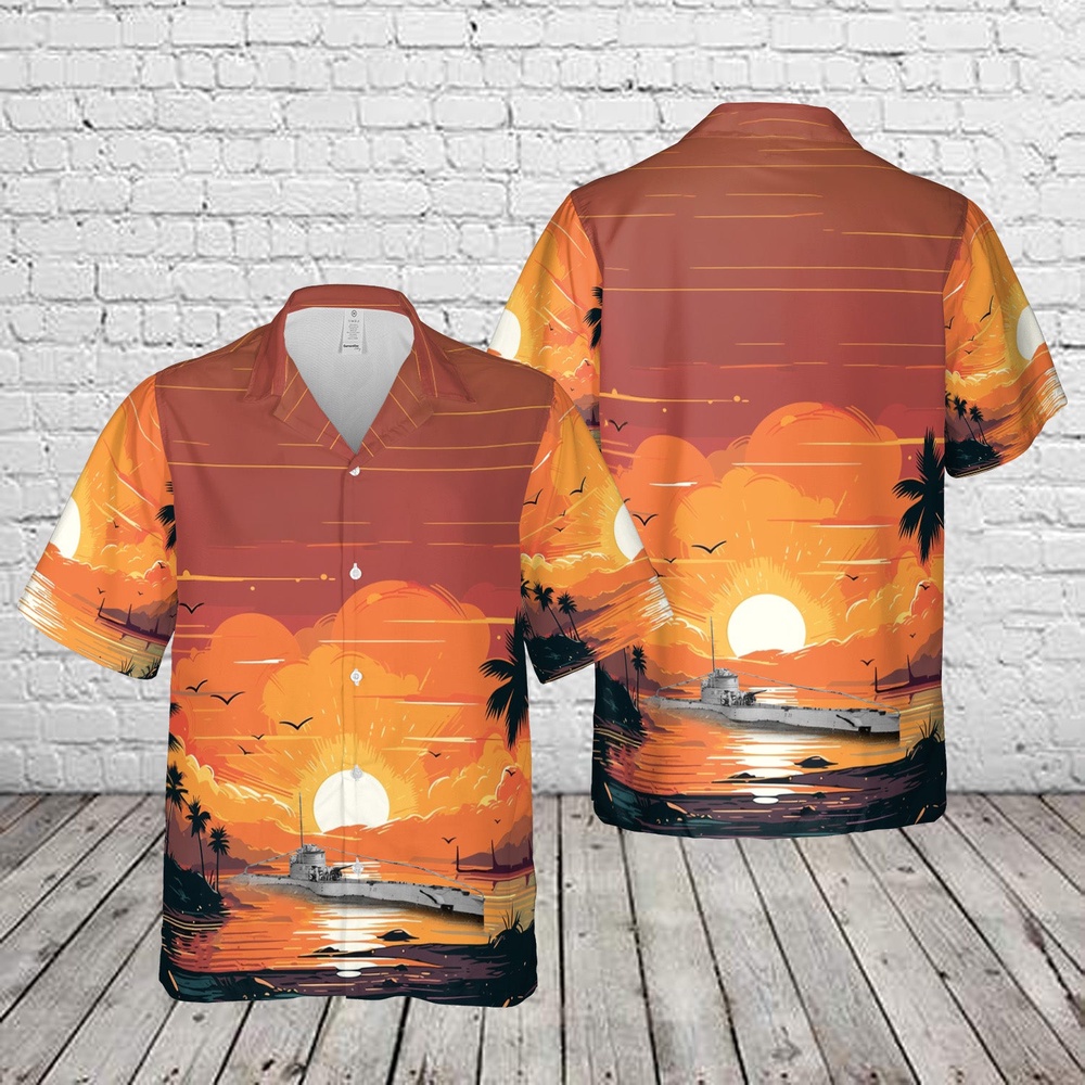 Us Navy Hawaiian Shirt, US Navy United States S-class submarine Hawaiian Shirt, Military Aloha Shirt