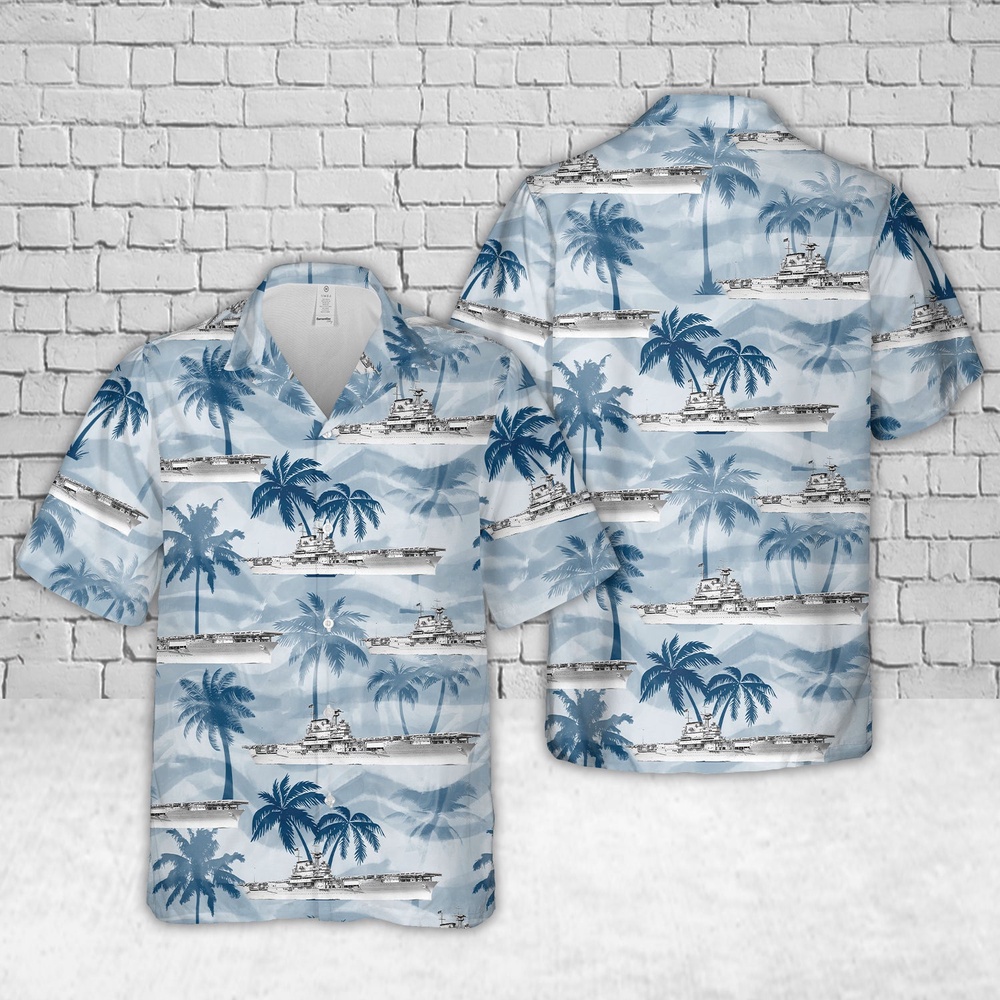 Us Navy Hawaiian Shirt, US Navy USS Yorktown (CV-5) Hawaiian Shirt, Military Aloha Shirt