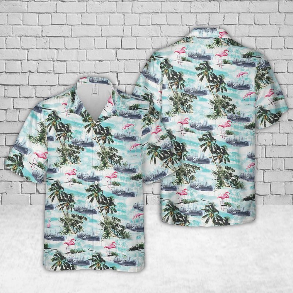 Us Navy Hawaiian Shirt, USS Chikaskia (AO-54) US Navy Ship Reunions Hawaiian Shirts, Military Aloha Shirt