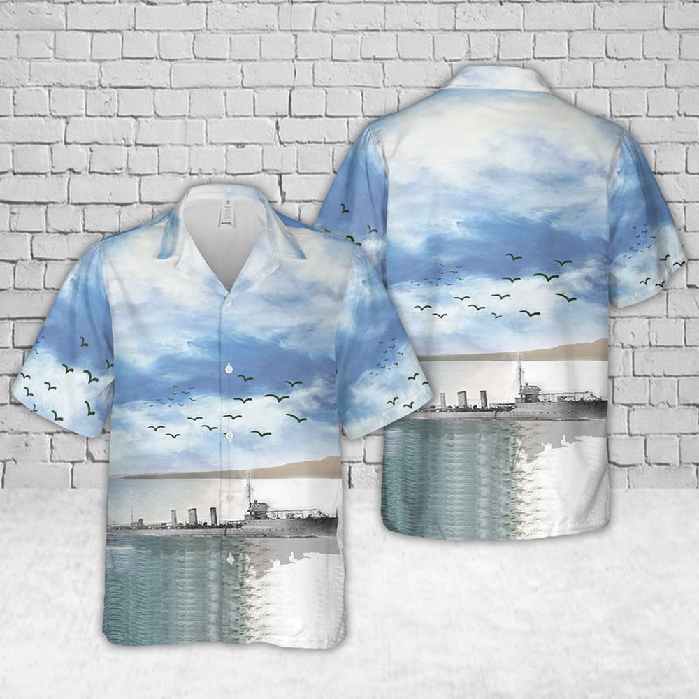 Us Navy Hawaiian Shirt, USS Sterett (DD-27) US Navy Ship Reunions Hawaiian Shirt, Military Aloha Shirt