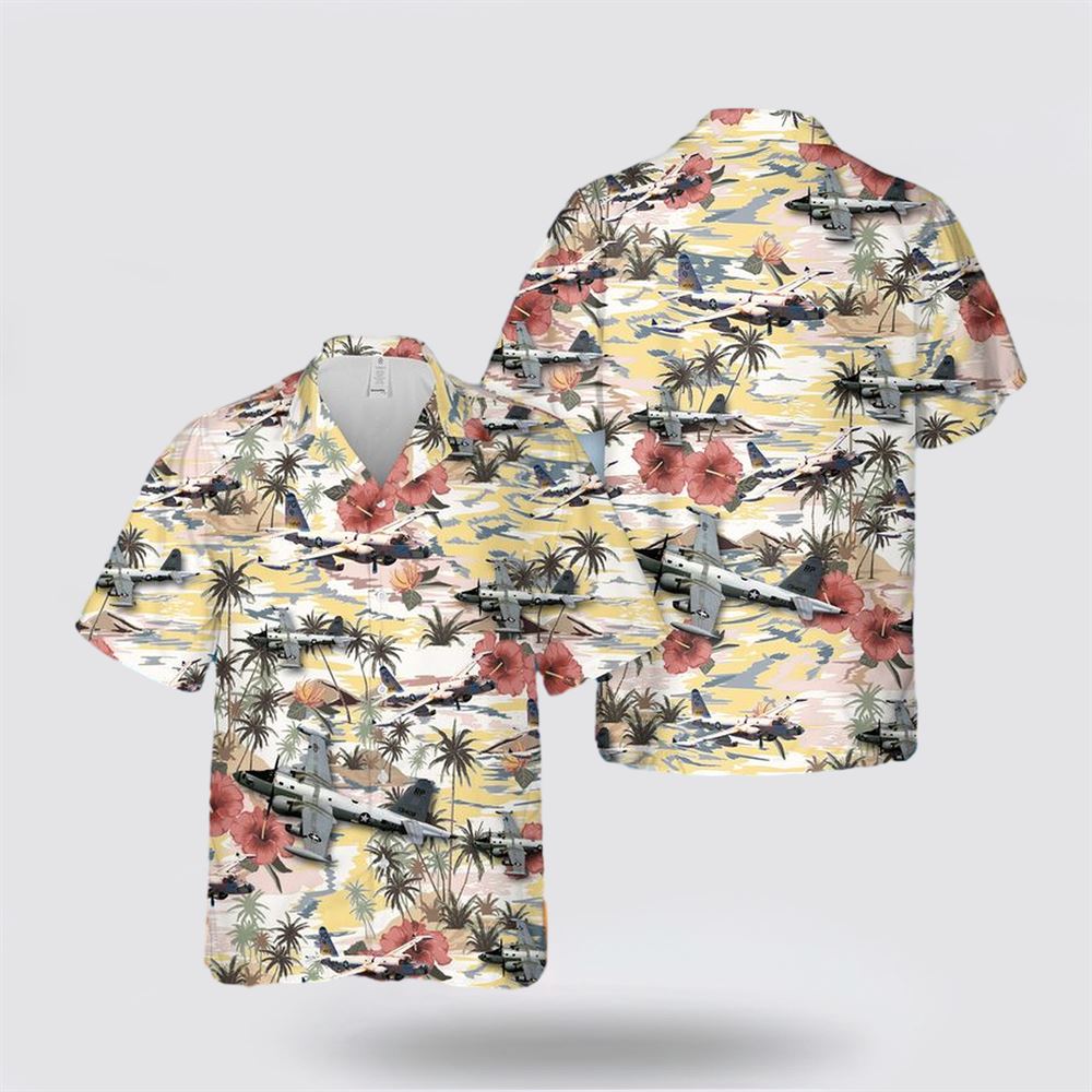 US Navy Lockheed P-2 Neptune Hawaiian Shirt - Beach Vibes Hawaiian Shirts