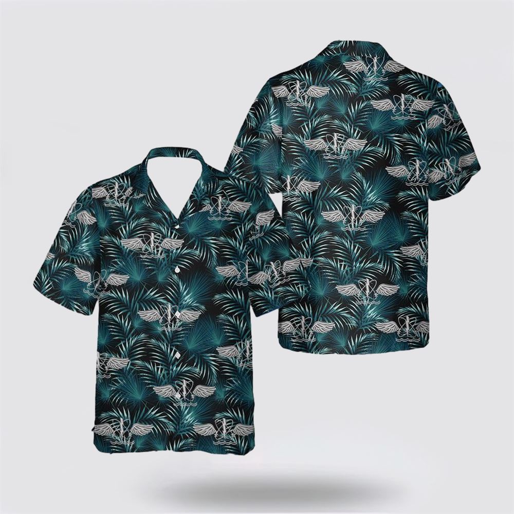 US Navy Naval Aircrewman Hawaiian Shirt - Gifts For Navy Military Personnel