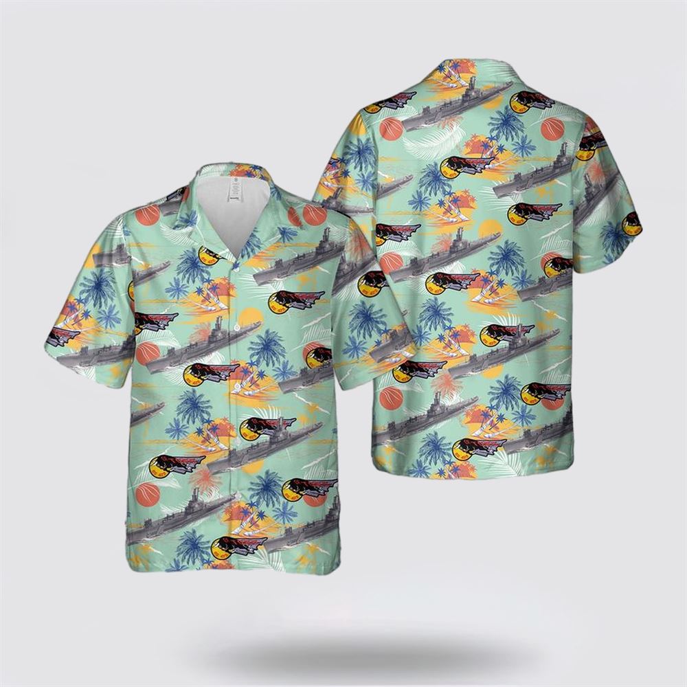 US Navy USS Toro (SS-422) Tench Class Submarine Hawaiian Shirt - Gift For Military Personnel