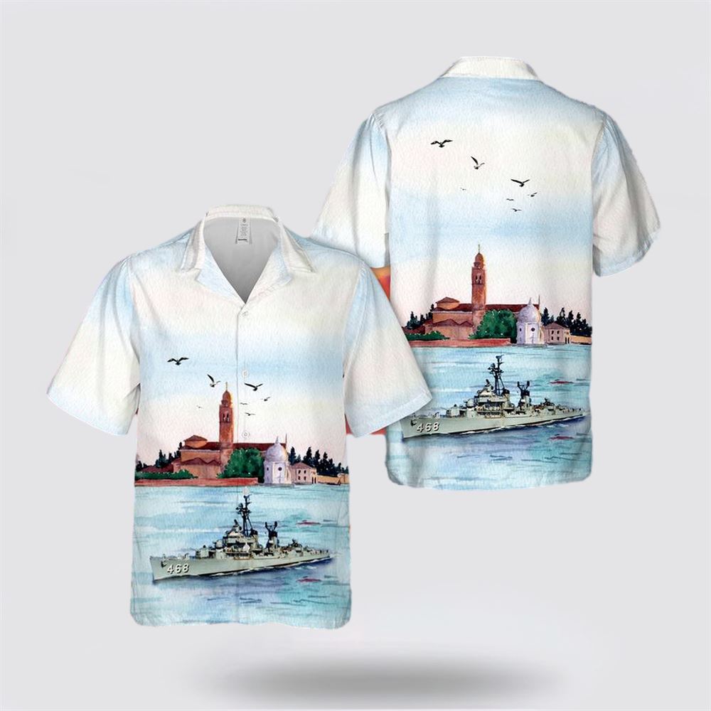 USS Taylor (DDDDE 468) U.S Navy Ship Reunions Hawaiian Shirt - Beachwear Gifts For Navy Military Personnel