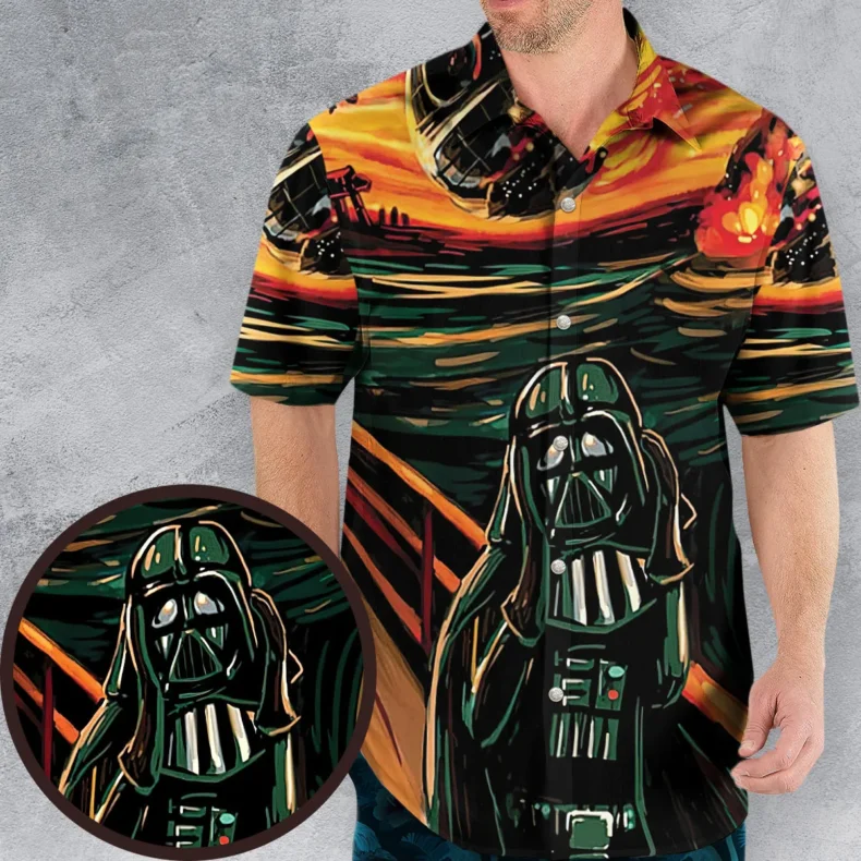 Vader Scream Darth Vader Hawaiian Shirt