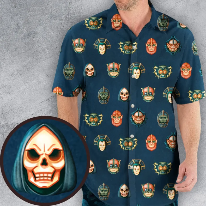 Villains He-man Masters Of The Universe Hawaiian Shirt