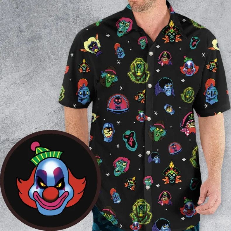 Villains Of Scooby Doo Hawaiian Shirt