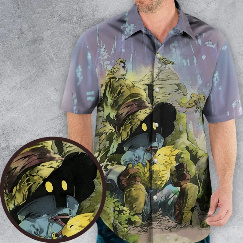 Vivi Rain Final Fantasy Hawaiian Shirt