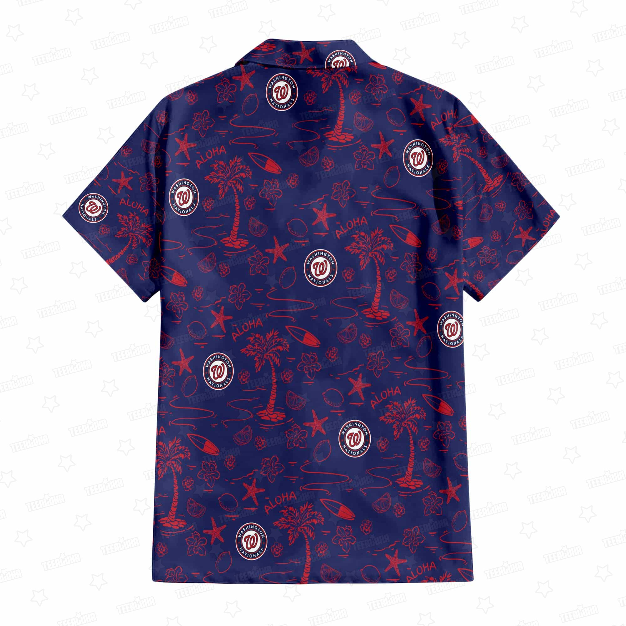 Washington Nationals Aloha Paradise Hawaiian Shirt