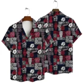 Washington Nationals Tropical Haven Hawaiian Shirt