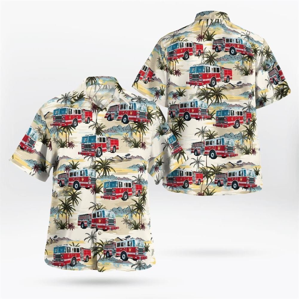 West-Nyack Fire-Department West Nyack, New York Hawaiian Shirt - Gifts For Firefighters In West Nyack, NY