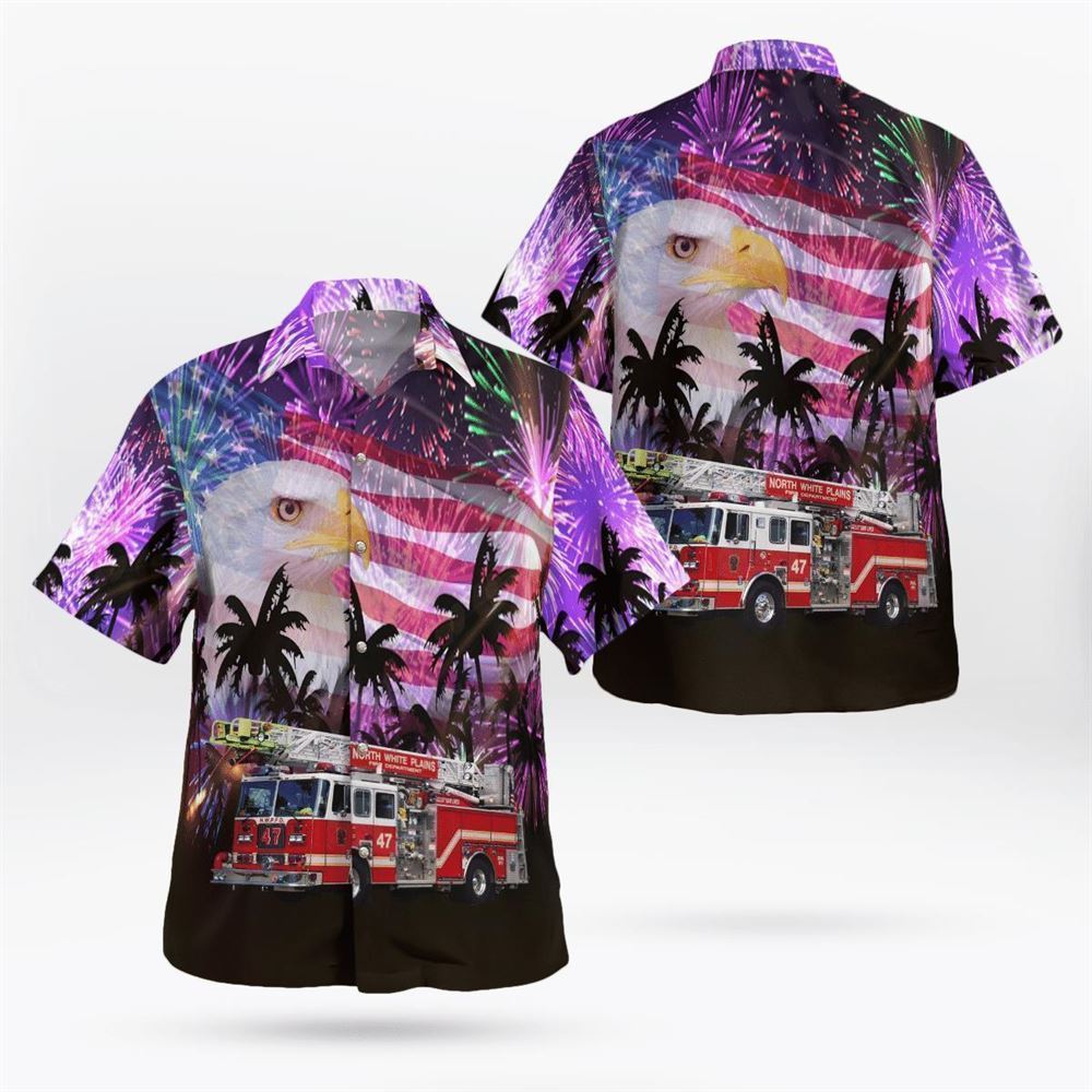 West Sayville, NY, West Sayville Fire Department, Flying Dutchmen Dill Team Hawaiian Shirt - Gifts For Firefighters In West Sayville