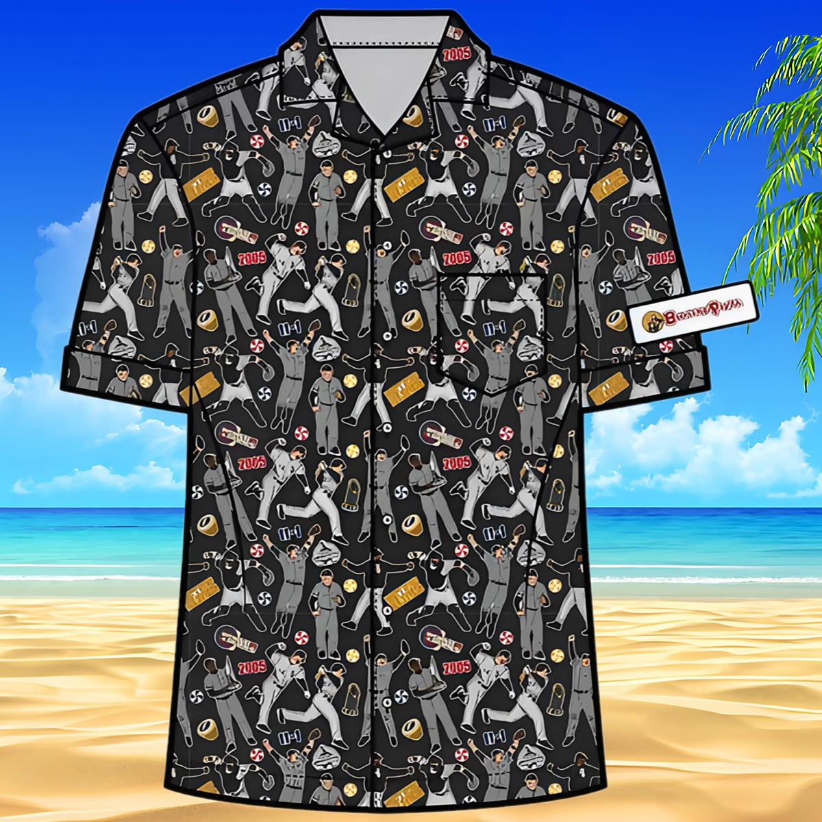 White Sox 2005 Champs Hawaiian Shirt Giveaway 2025