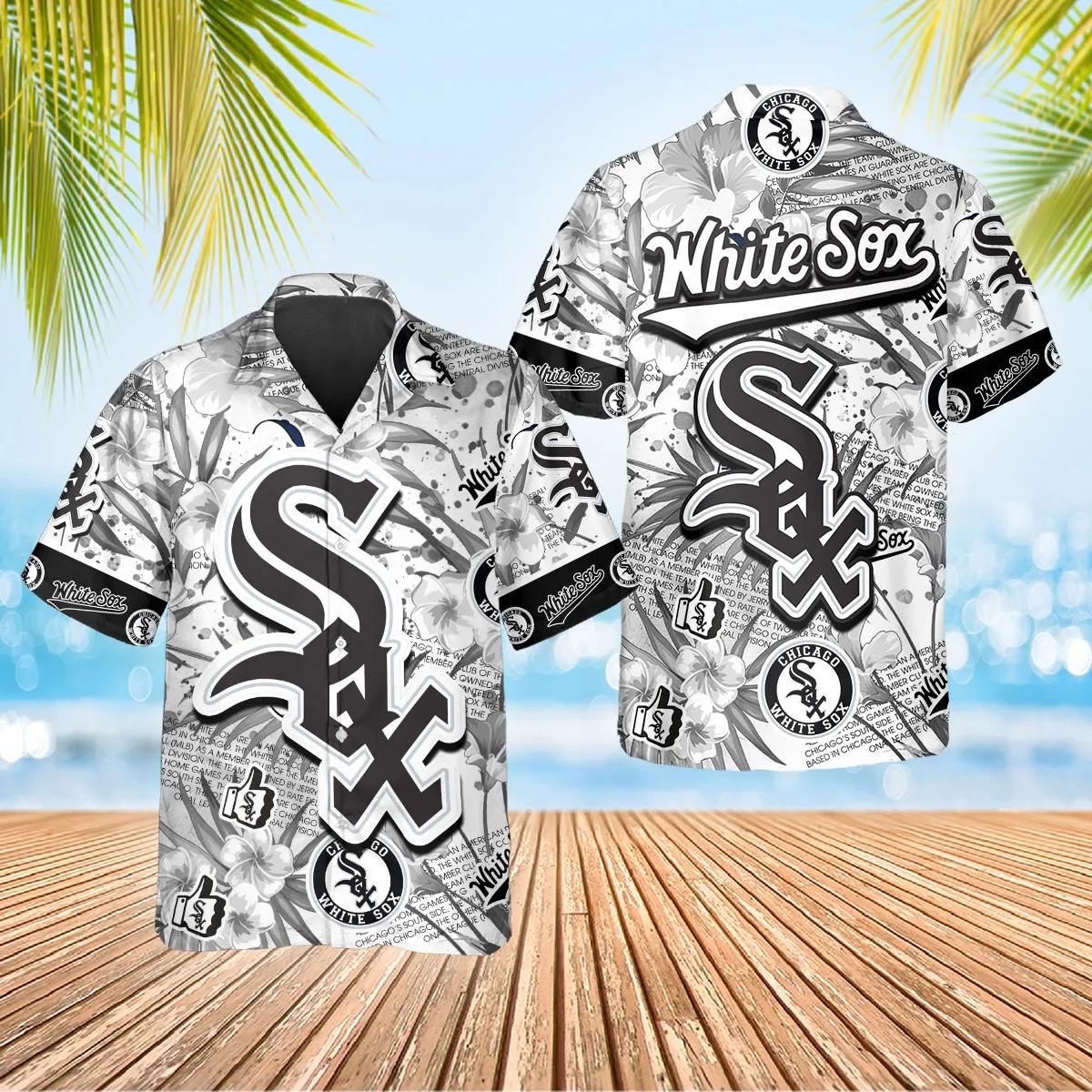 White Sox Hawaiian Shirt, MLB Hawaiian Shirt Gift For Fans