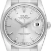 Rolex Datejust 36 Silver Dial Stainless Steel Oyster Bracelet Automatic Unisex Watch 11620